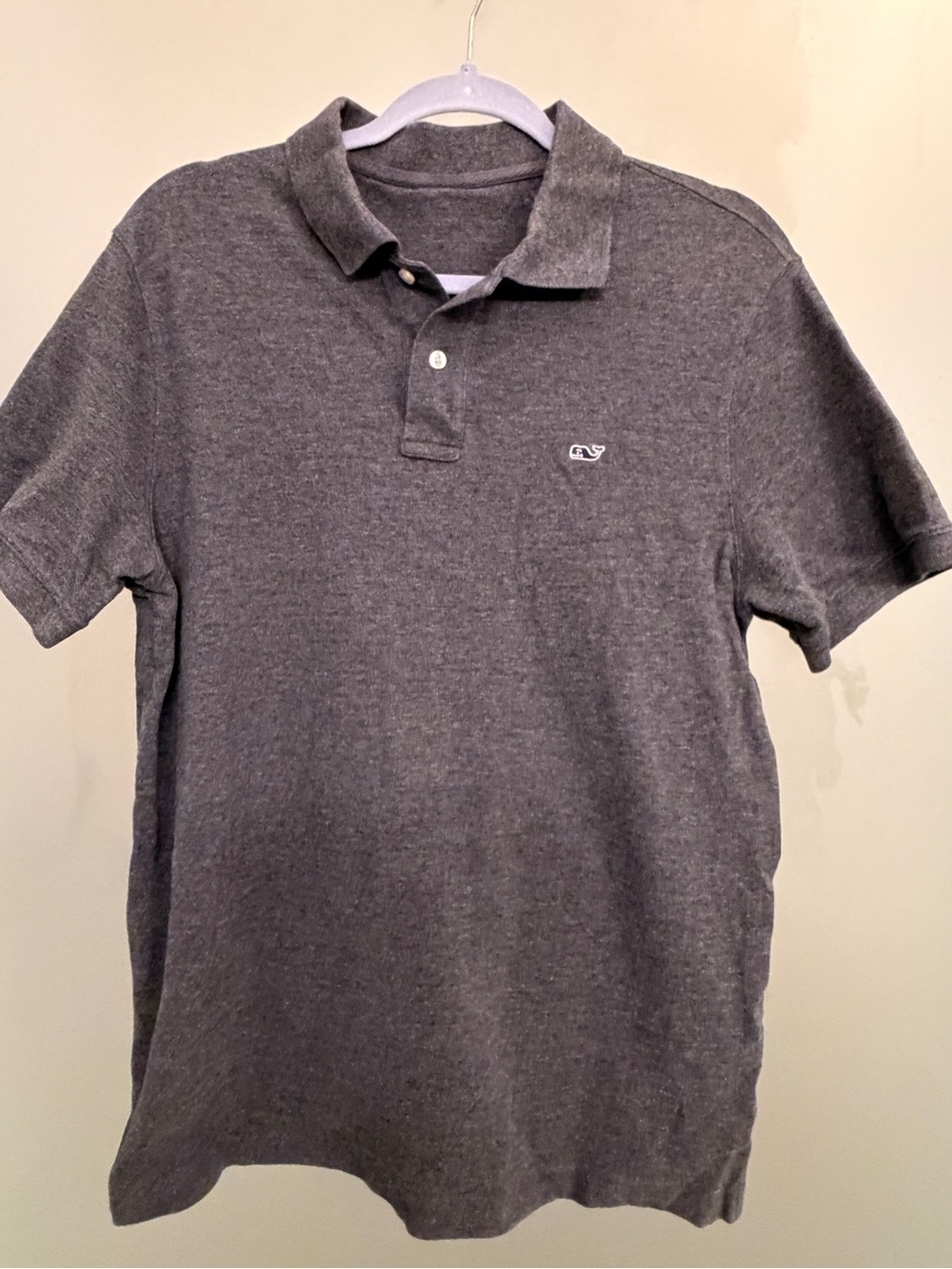 Vineyard Vines Charcoal Gray Polo Shirt
